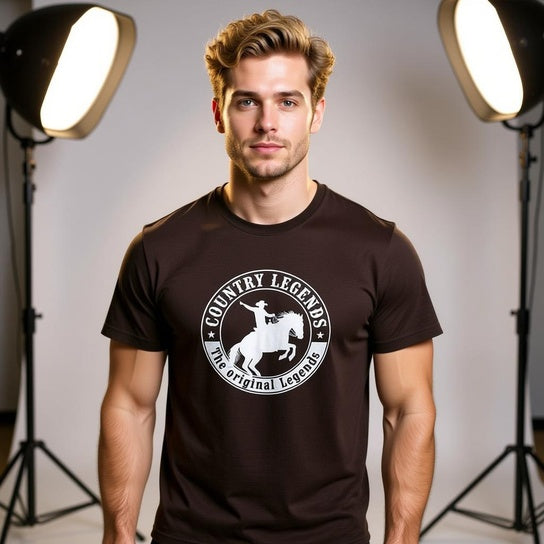 Country legends-| Gildan® 18500 - Classic Unisex Crewneck T-shirt | Gildan® 64000